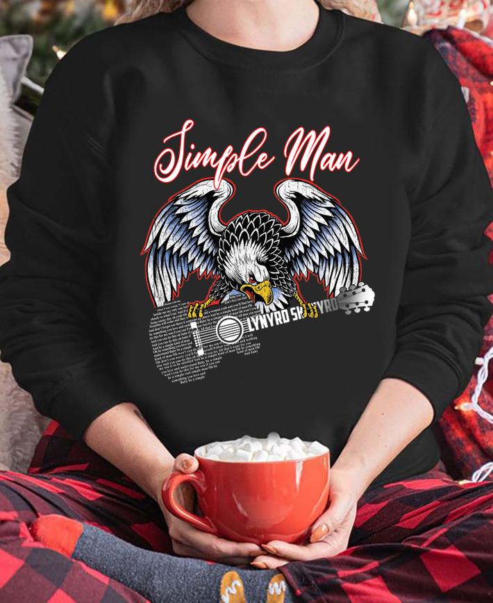 Lynyrd Skynyrd Simple Man Lyrics t-shirt sweatshirt