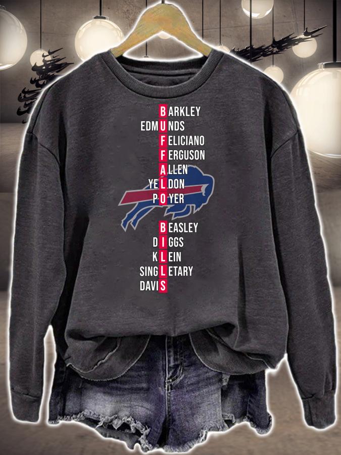 Buffalo Bills Name Players Barkley Edmunds Feliciano Ferguson t-shirt sweatshirt