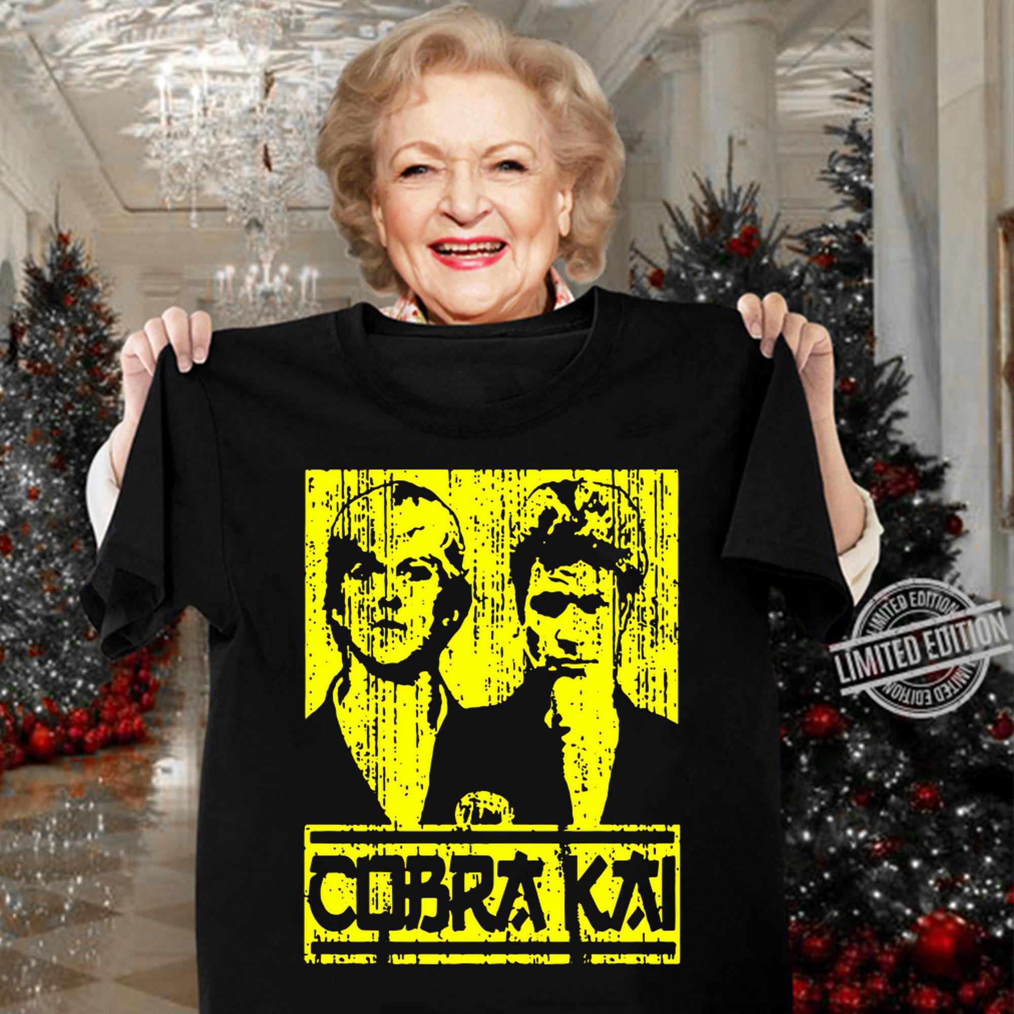 Daniel Larusso Johnny Lawrence Cobra Kai t-shirt woman shirt