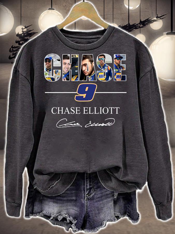 Chase 9 Chase Elliott Champions Victory Signature t-shirt sweatshirt