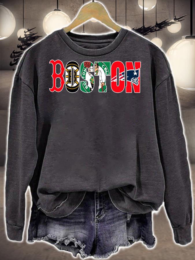 Boston Sport Teams Boston Red Sox Boston Bruins Boston Celtics t-shirt sweatshirt
