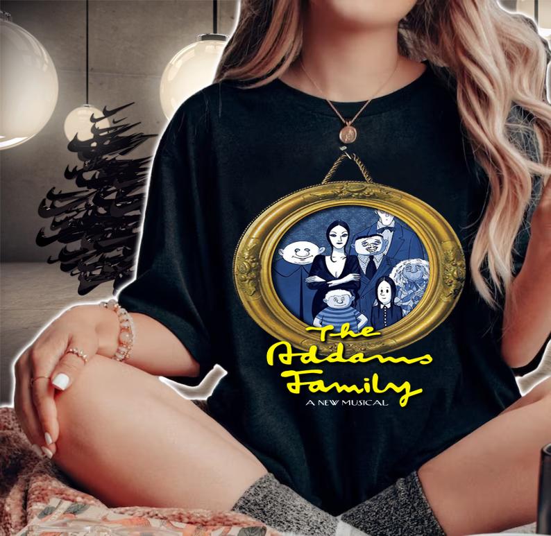 The Addams Family Musical t-shirt woman shirt