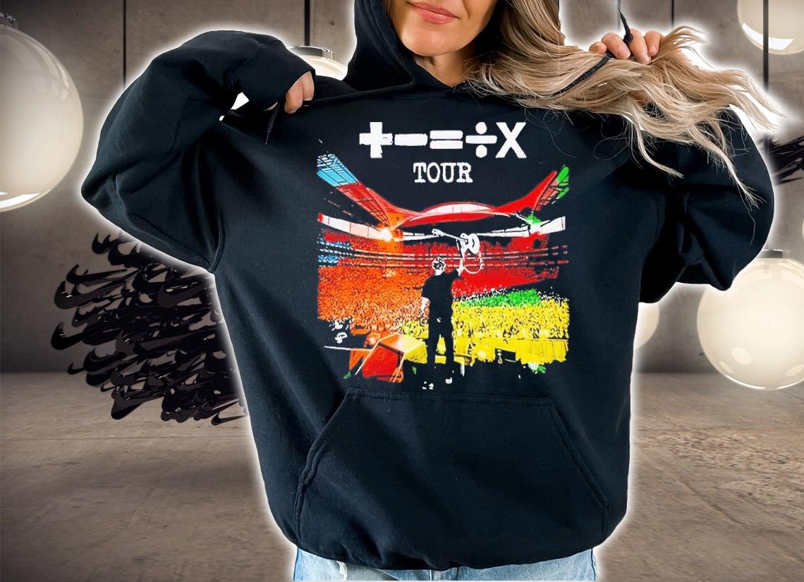 Ed Sheeran Stadium Poster Black Australian Tour t-shirt hoodie