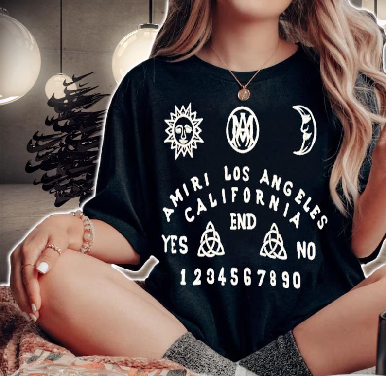 Amiri Los Angeles California Farfetch Shirt t-shirt woman shirt