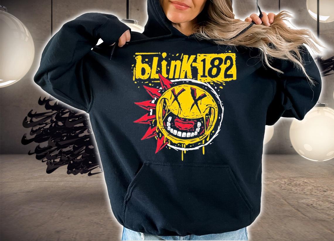 Blink182 Punk Smiley Shirt t-shirt hoodie