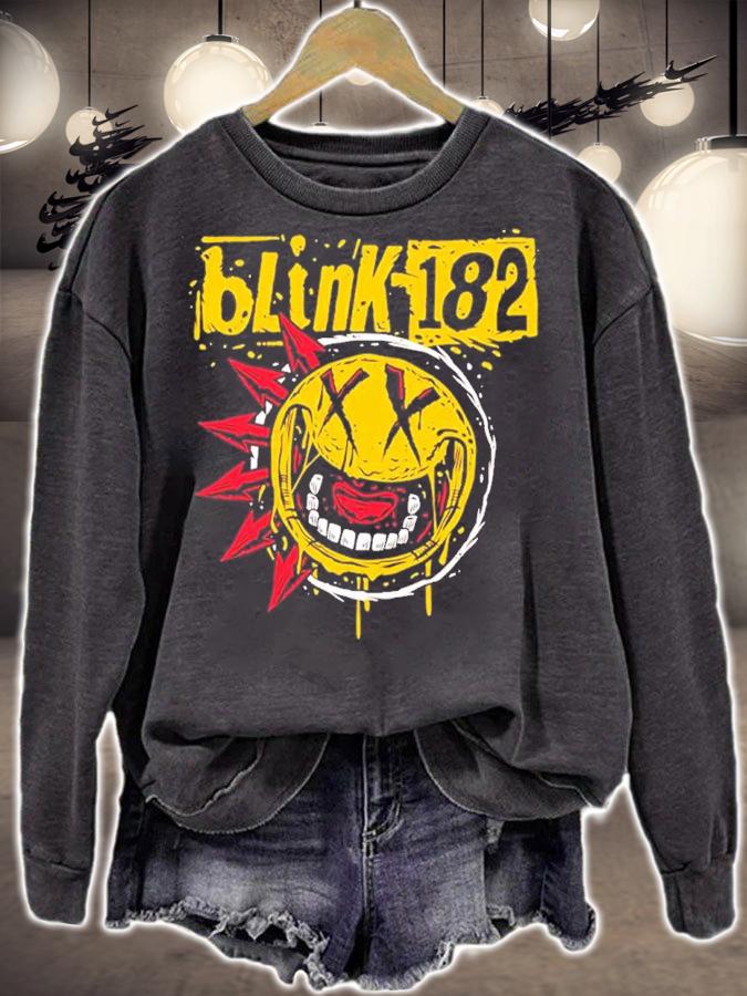 Blink182 Punk Smiley Shirt t-shirt sweatshirt