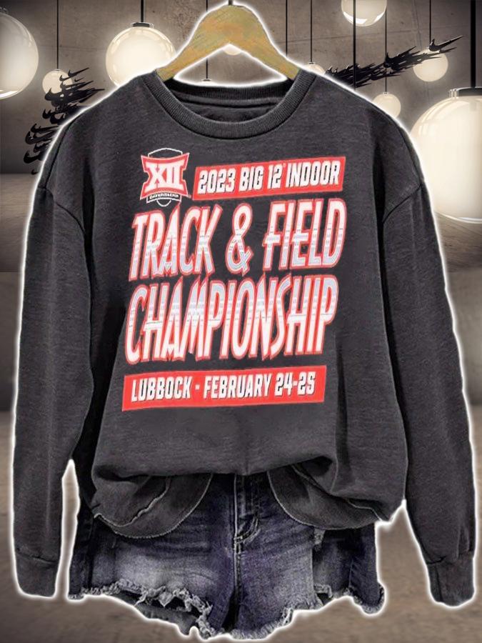 2023 Big 12 Indoor track and field Championship Lubbock February 24 25 shirt t-shirt sweatshirt
