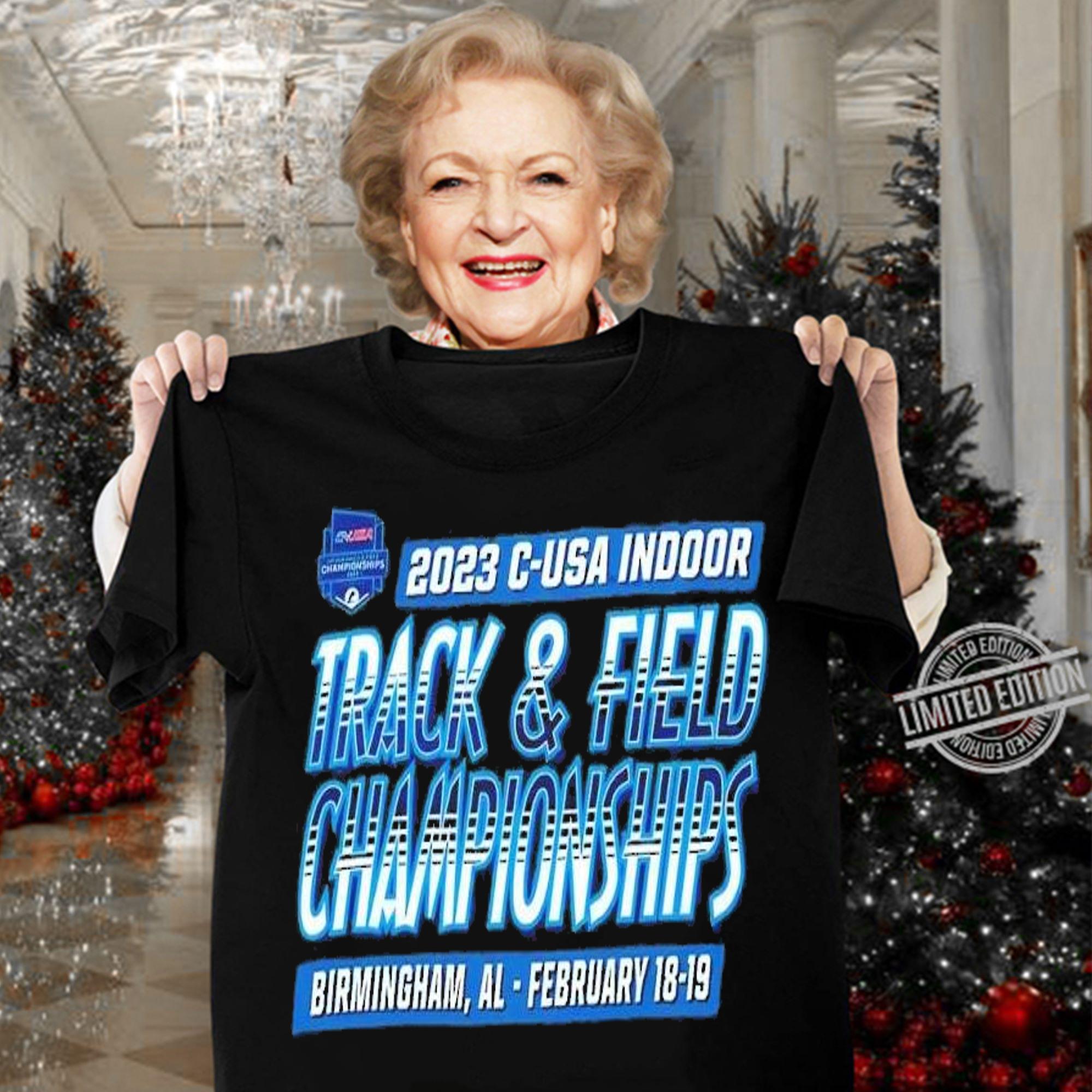 2023 C-USA Indoor track and field Championships Birmingham AL shirt t-shirt woman shirt