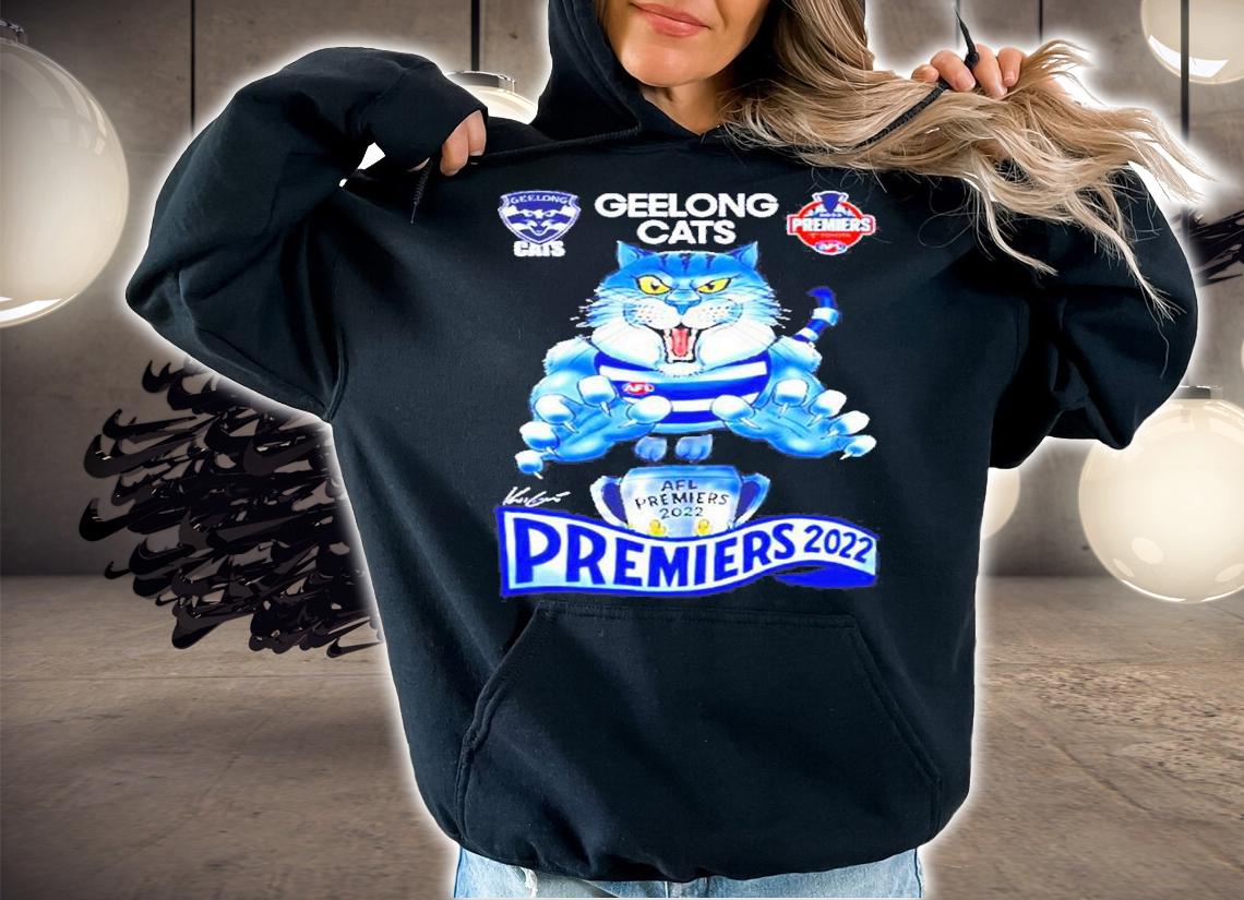 Awesome geelong Cats 2022 Toyota AFL Premiers Shirt t-shirt hoodie