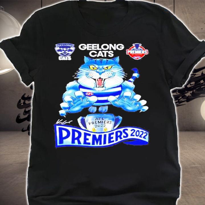 Awesome geelong Cats 2022 Toyota AFL Premiers Shirt t-shirt shirt