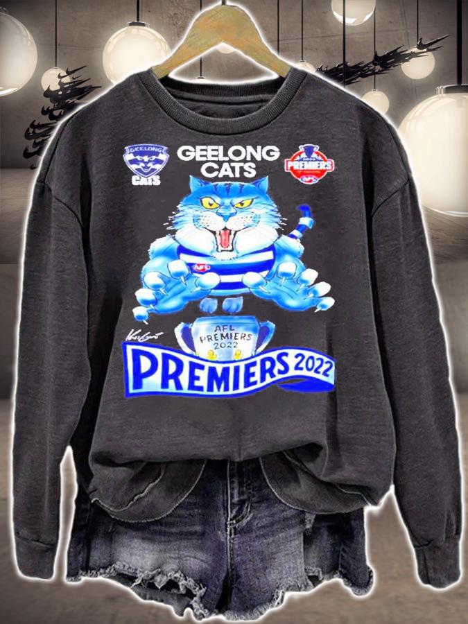 Awesome geelong Cats 2022 Toyota AFL Premiers Shirt t-shirt sweatshirt