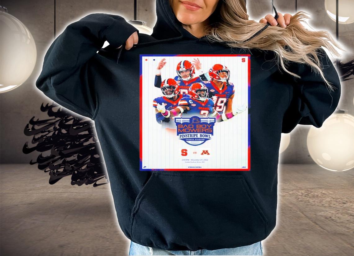 Bad Boy Mowers Pinstripe Bowl Yankee Stadium Shirt t-shirt hoodie