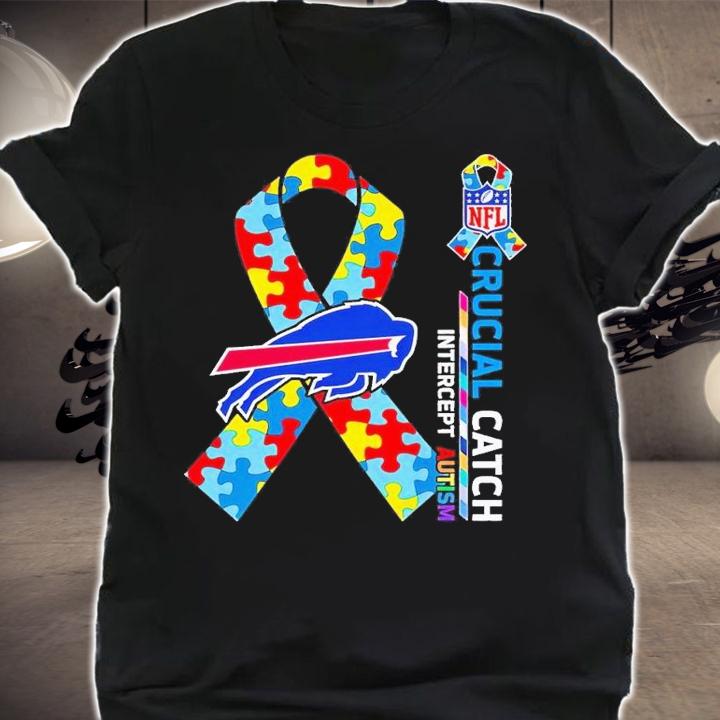 Buffalo Bills NFL Crucial Catch Intercept Autism shirt t-shirt shirt