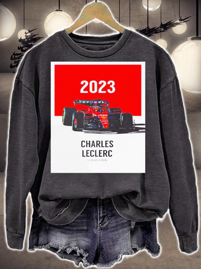 Charles Leclerc F1 2023 Poster shirt t-shirt sweatshirt