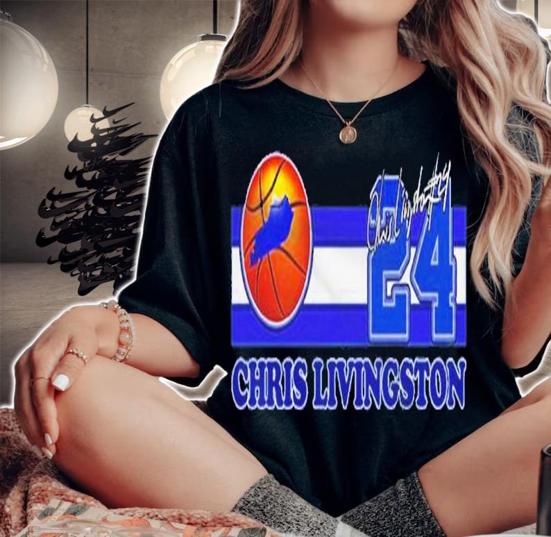 Chris Livingston 24 Shirt t-shirt woman shirt