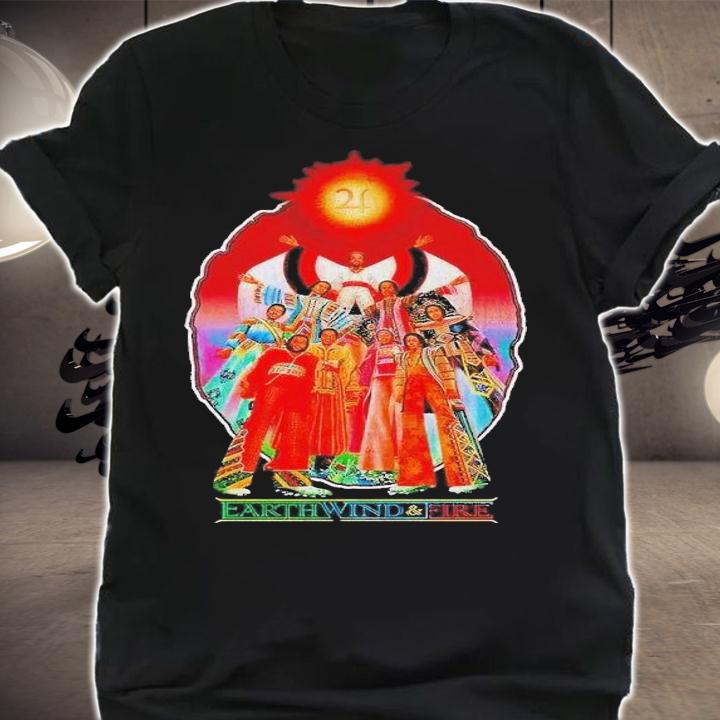 Earth Wind and Fire Let's Groove shirt t-shirt shirt