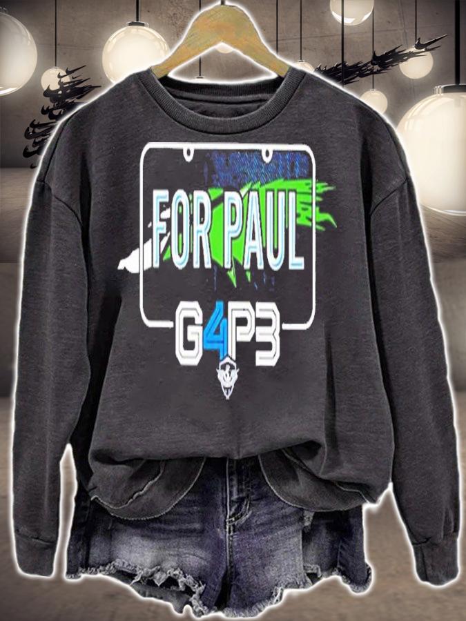 Fast10 Vin Diesel Wearing Game 4 Paul For Paul G4p3 Shirt t-shirt sweatshirt