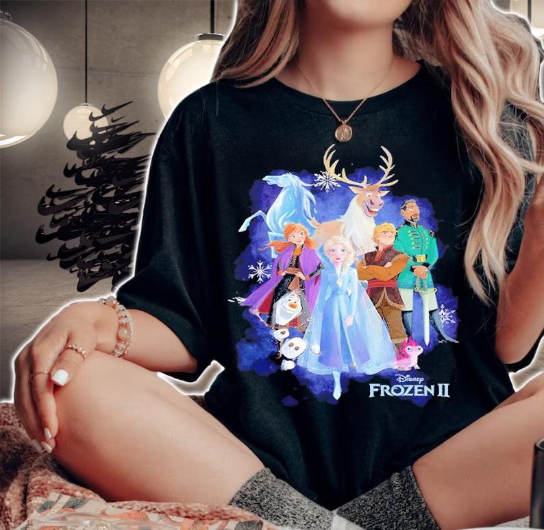 Frozen 2 Group Portrait shirt t-shirt woman shirt
