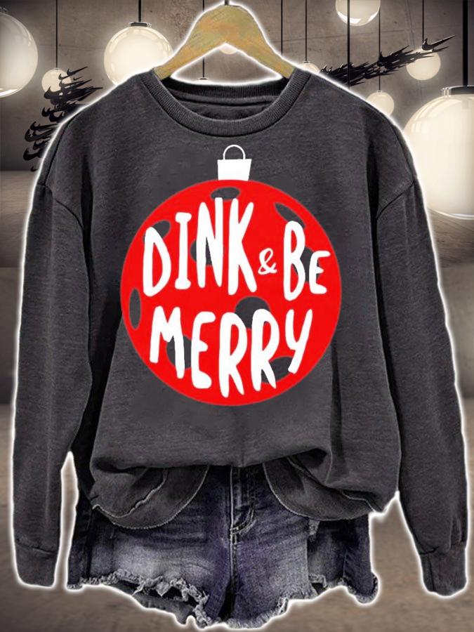 Funny Holiday Christmas Pickleball Pun Ornament T-Shirt t-shirt sweatshirt