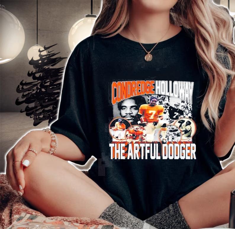 Hendon Hooker Condredge Holloway the Artful Dodger vintage new shirt t-shirt woman shirt