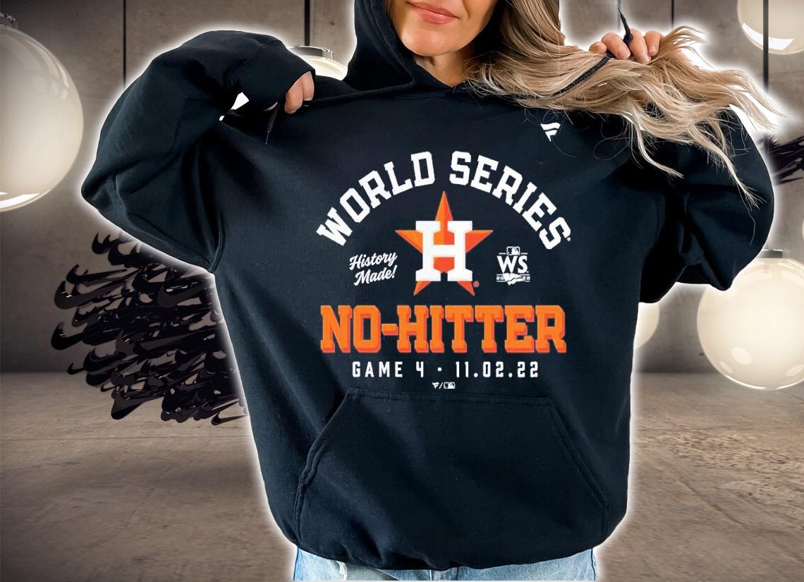 Houston Astros 2022 World Series No Hitter T-shirt t-shirt hoodie