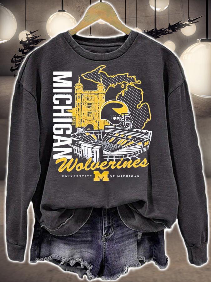 Michigan Wolverine University of Michigan shirt t-shirt sweatshirt