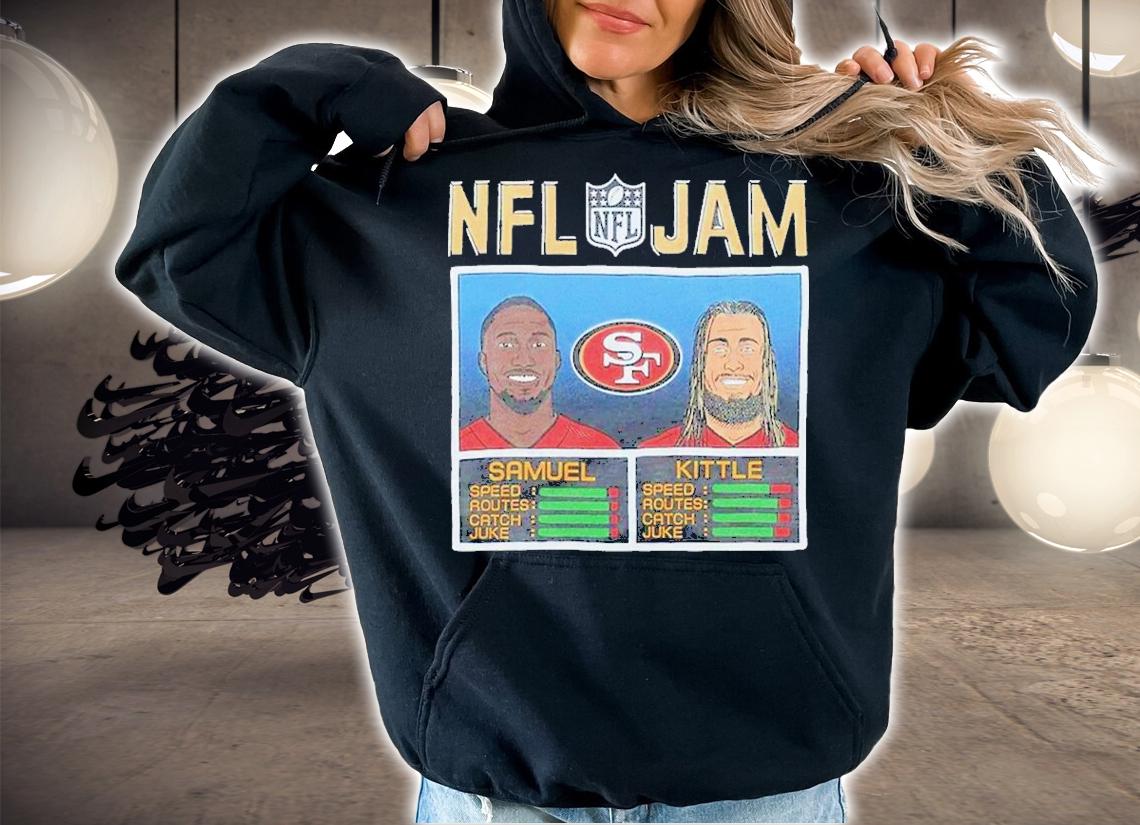 NFL Jam Deebo Samuel and George Kittle San Francisco 49ers Shirt t-shirt hoodie