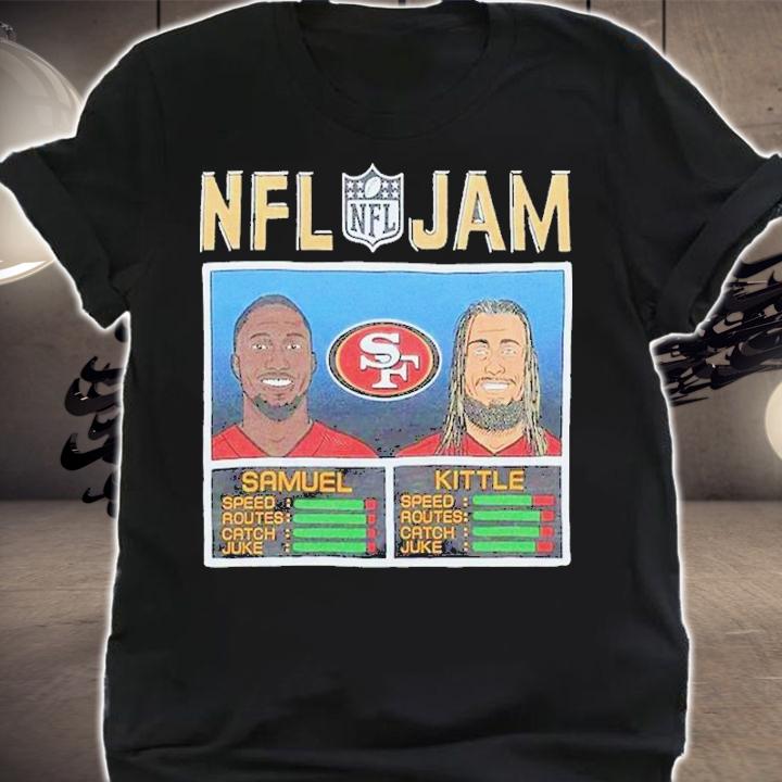 NFL Jam Deebo Samuel and George Kittle San Francisco 49ers Shirt t-shirt shirt