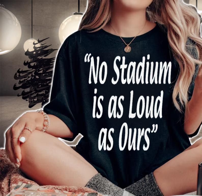 No stadium is as Loud as Ours Philly football shirt t-shirt woman shirt