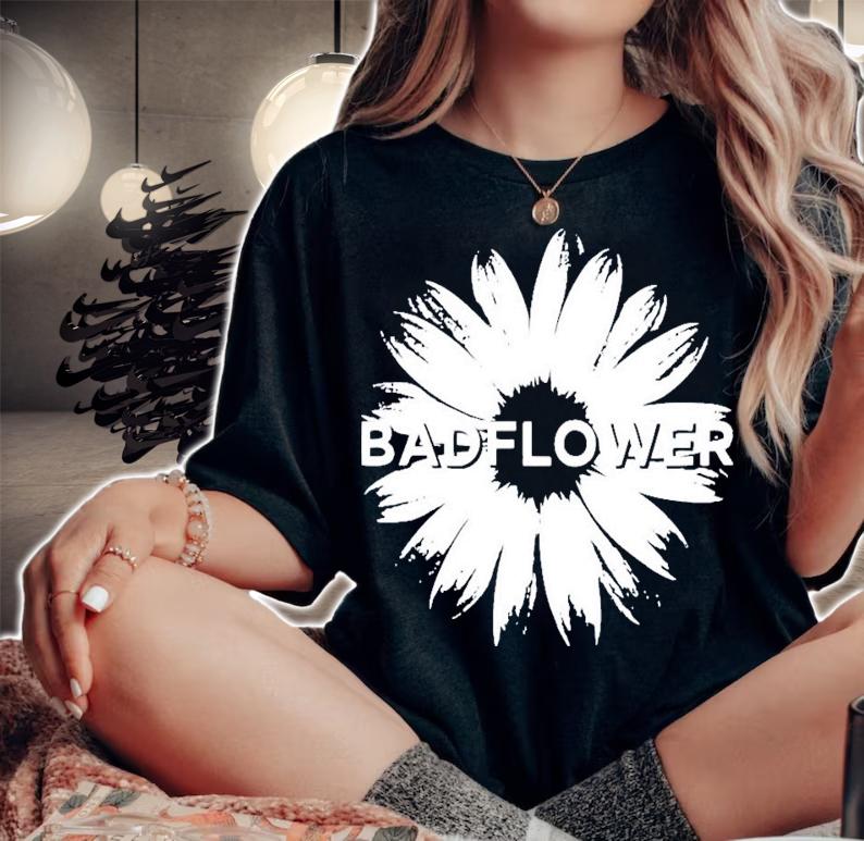 Badflower Daisy Halloween T-Shirt t-shirt woman shirt