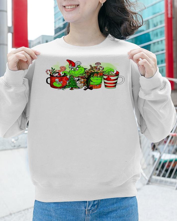Grinchmas Coffee Latte Disney Christmas Grinch Squad Shirt t-shirt