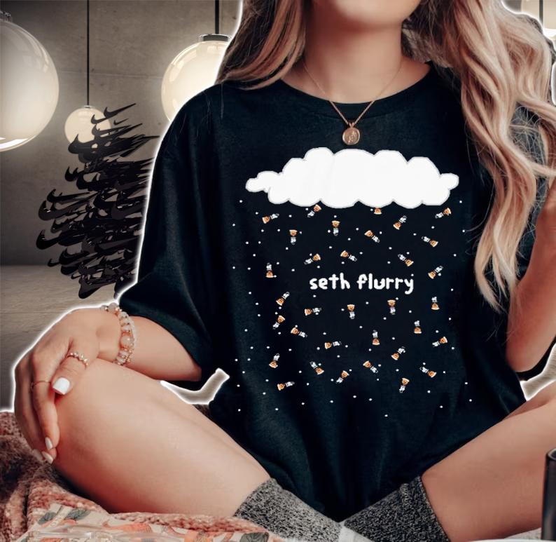 NBA Christmas Seth Flurry Shirt t-shirt