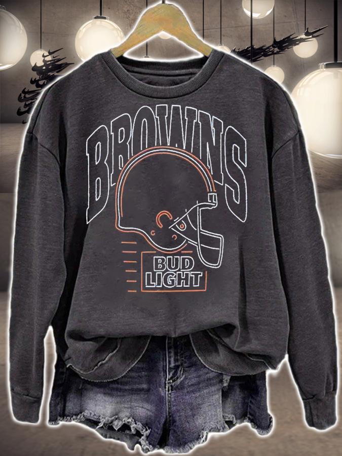 NFL X Bud Light X Browns shirt t-shirt sweatshirt