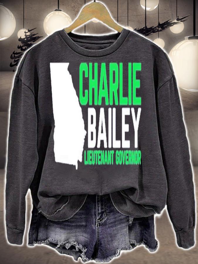 Charlie Bailey Lieutenant Governor T-Shirt t-shirt