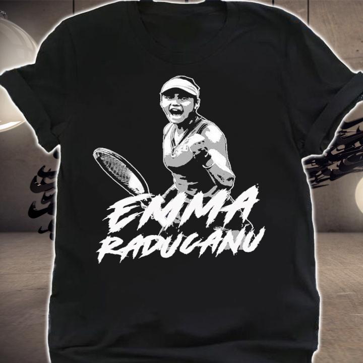 Tennis Player Emma Raducanu Vintage Shirt t-shirt