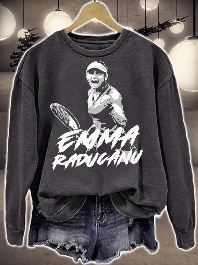 Tennis Player Emma Raducanu Vintage Shirt t-shirt