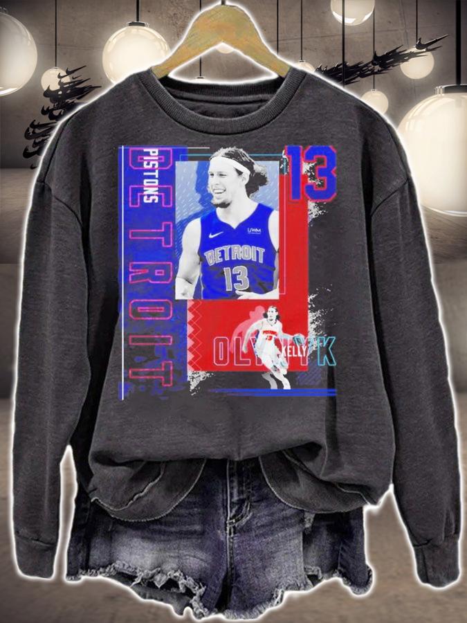 Kelly Olynyk Basketball Paper Poster Pistons 2 Shirt t-shirt sweatshirt