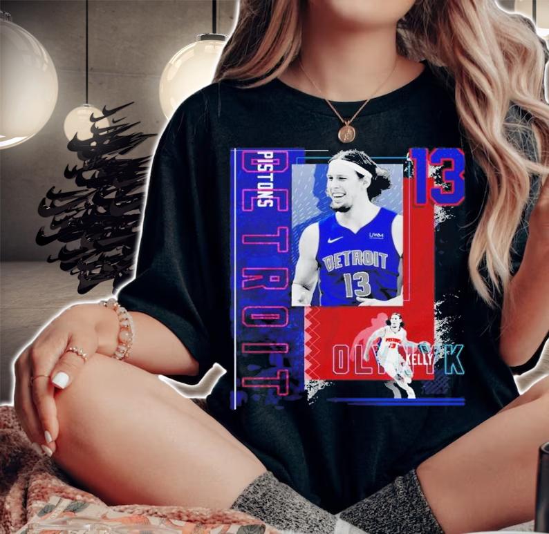 Kelly Olynyk Basketball Paper Poster Pistons 2 Shirt t-shirt woman shirt