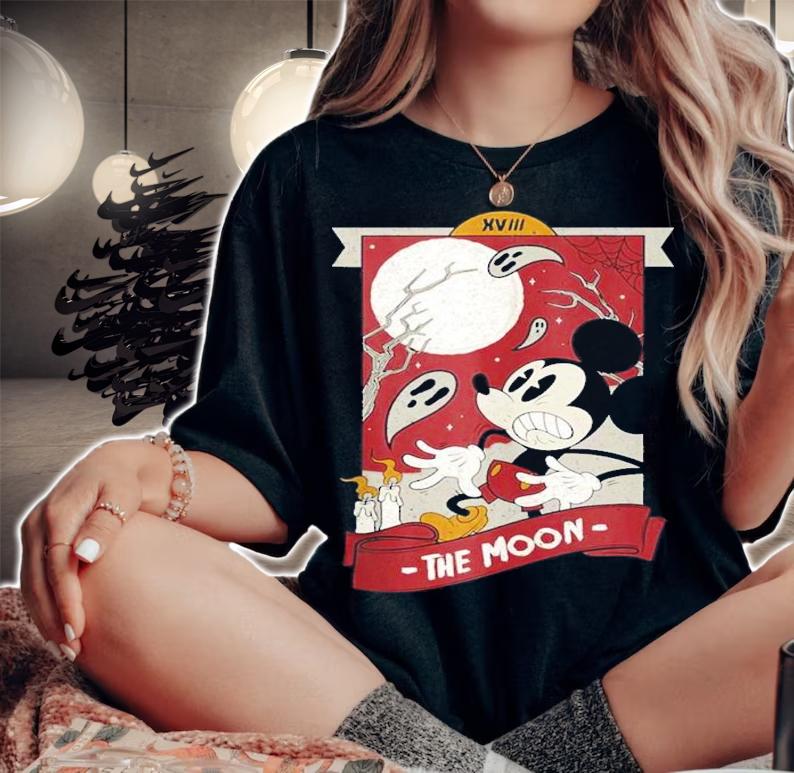 Mickey And Friends Halloween Mickey Spooky Tarot shirt t-shirt