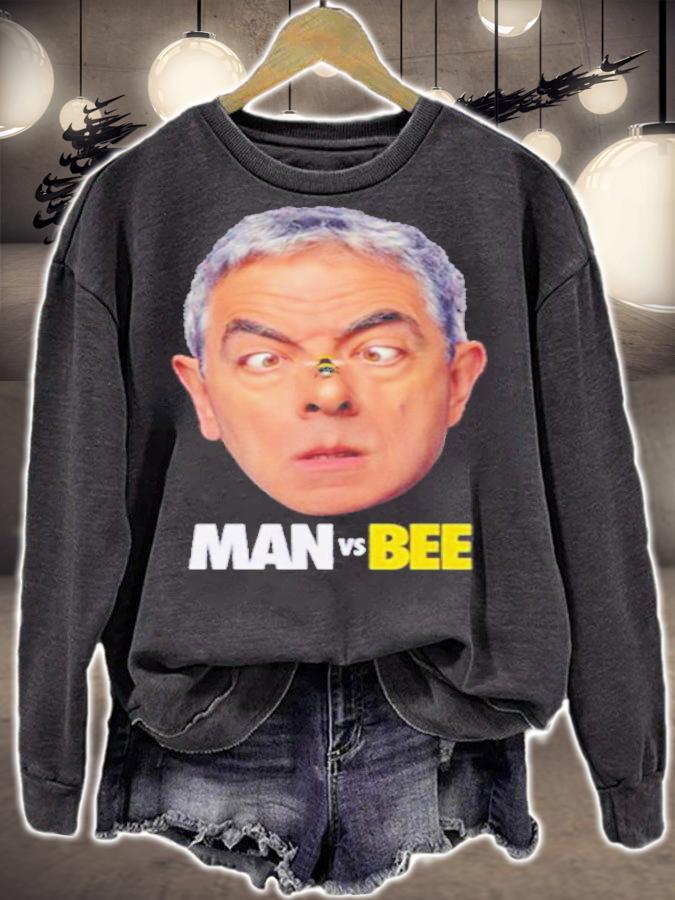 Movie Rowan Atkinson Man Vs Bee Movie Shirt t-shirt