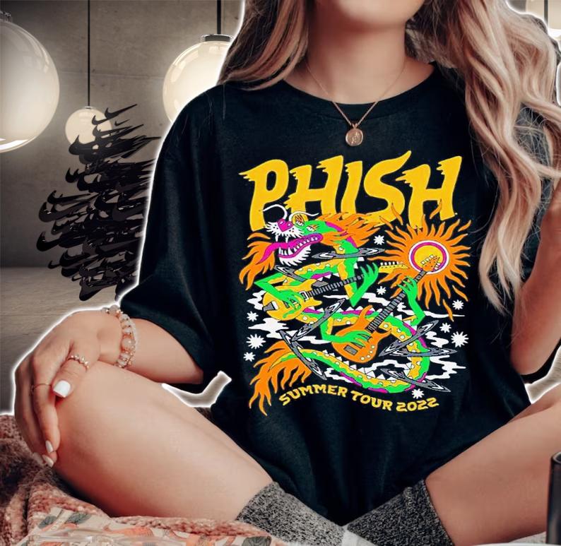 Phish Summer Tour 2022 Limited T-Shirt t-shirt woman shirt
