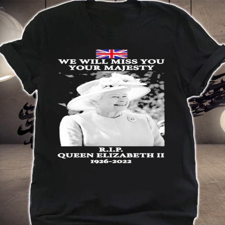 RIP Queen Elizabeth II Queen Of England dies at 96 shirt t-shirt