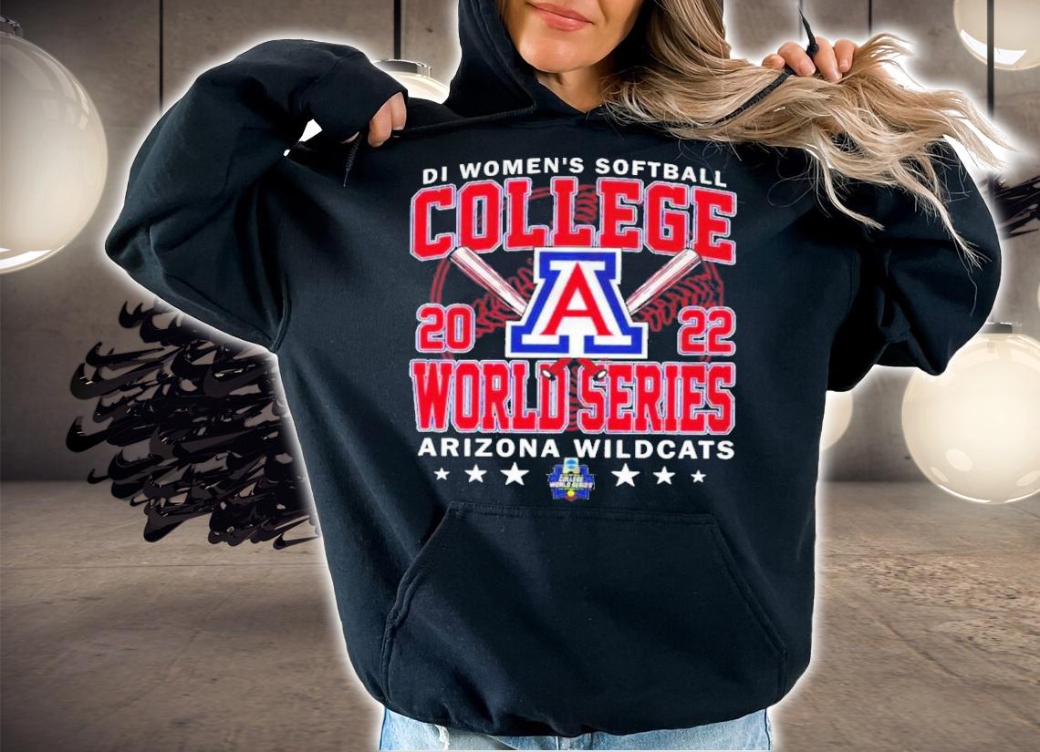 Arizona Wildcats D1 Softball Women's College World Series Shirt t-shirt hoodie