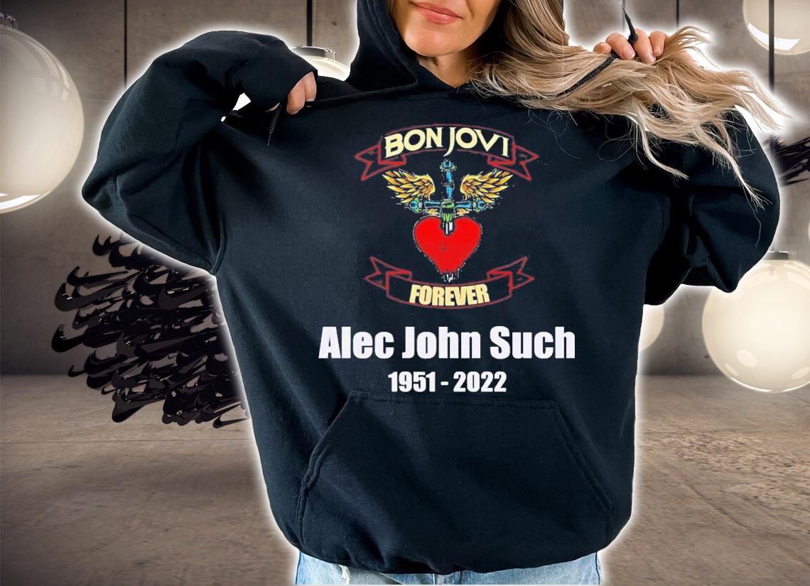 Bon Jovi Forever Alec John Such 1951-2022 T-Shirt t-shirt