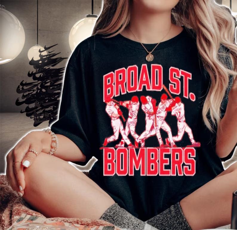 Broad St. Bombers Baseball Shirt t-shirt woman shirt