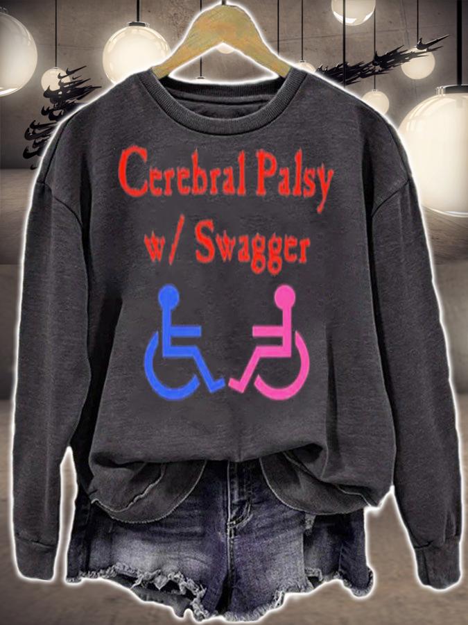 Cerebral Palsy W Swagger T-Shirt t-shirt