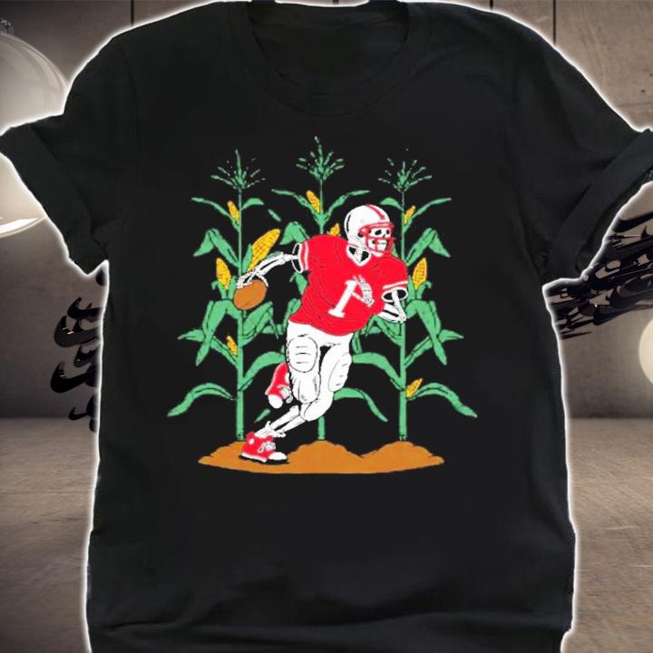 Skeleton Corn Football Shirt t-shirt