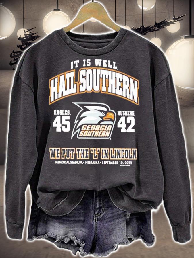 Southern Exchange Co It Is Well Hail Southern Shirt t-shirt sweatshirt