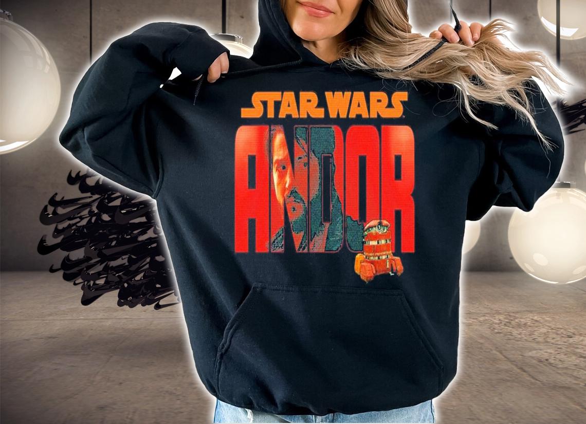 Star Wars Andor Cassian Red Logo shirt t-shirt