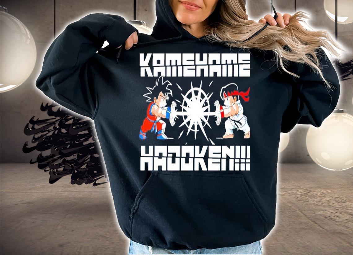 Street Fighter Kamehame Hadoken Shirt t-shirt